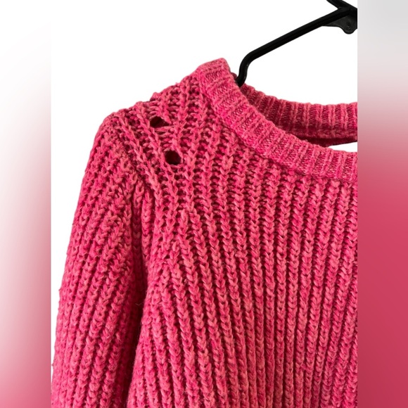 Pink knit loft sweater - Picture 3 of 5
